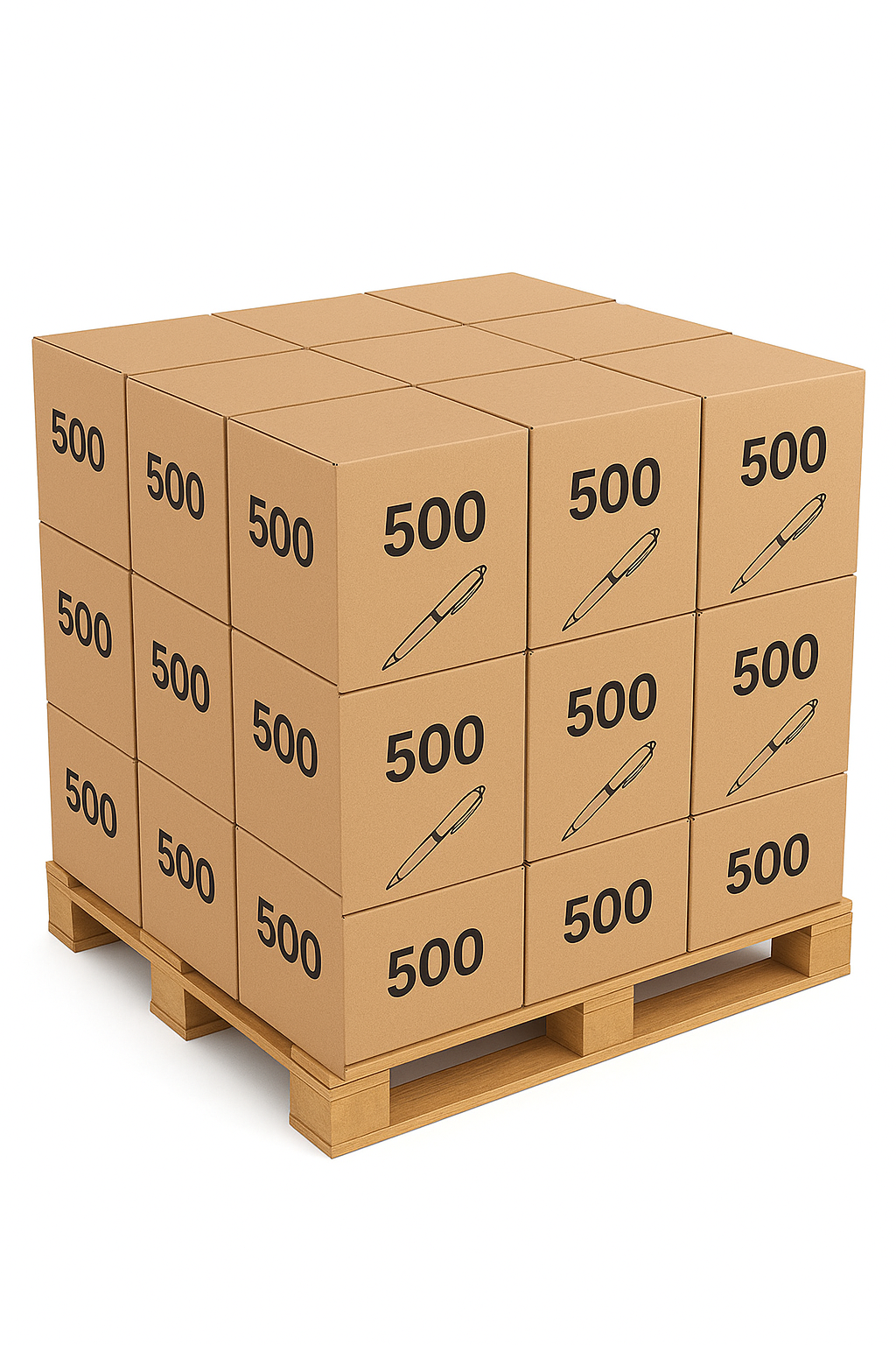 Custom Ballpoint Pens (x5000 pcs) – Personalized Logo Printed Pens for Promotions